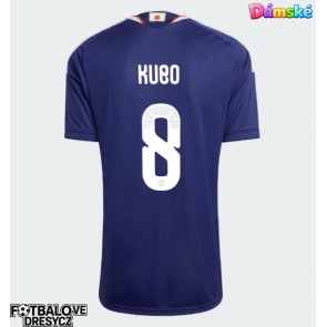 Japonsko Takefusa Kubo #8 Dámské Domácí Dres MS 2026 Krátký Rukáv Japonsko Takefusa Kubo #8 Dámské Domácí Dres MS 2026 Krátký Rukáv